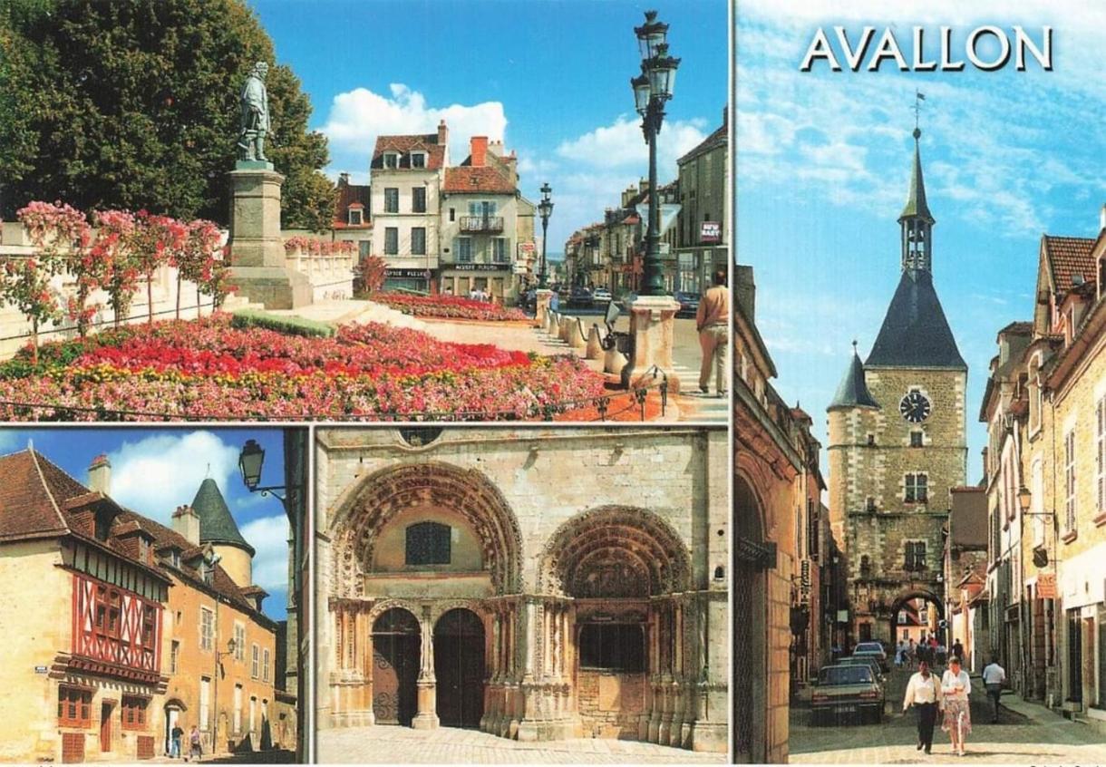 La Renovee D'Antan Hotel Avallon Bagian luar foto